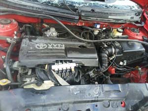 2002-2004 MODEL TOYOTA COROLLA ÇIKMA 1.6 W -T  BENZİNLİ MOTOR  MEVCUTTUR